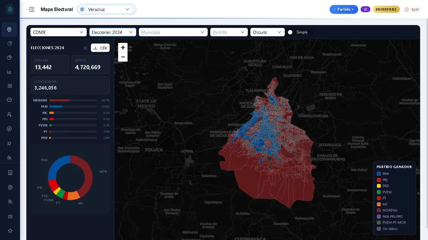 Mapa Electoral Interactivo